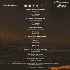 Patoranking Three Album mp3 download