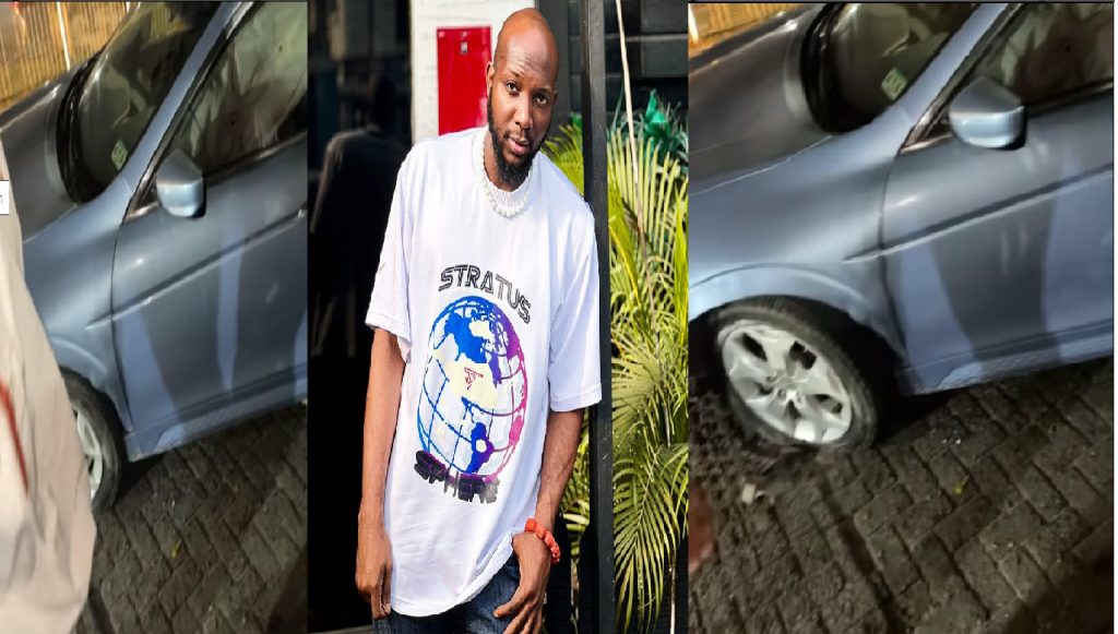 Tuoyo of BBNaija survives a vehicle accident and thanks God
