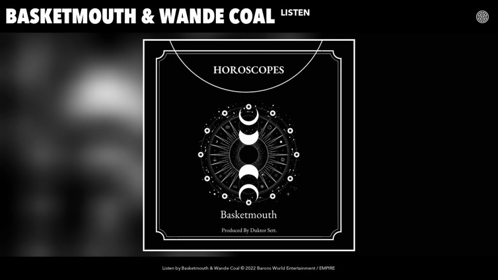 Basketmouth – Listen ft Wande Coal