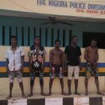 In Ogun police have apprehended five of the most wanted cultists.