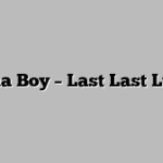 Burna Boy Last Last Lyrics Mp3 Download