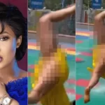 'If you like zoom it, you can't even touch it,' Tonto Dikeh says about flashing her thighs in a park [Video]