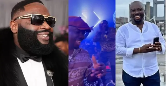 Rick Ross has unfollowed Obi Cubana and other Lagos stars that entertained him.