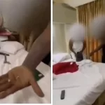 After Stealing Her Client's Passport, Gold, And Diamonds, The Slay Queen Was Captured (See Video)