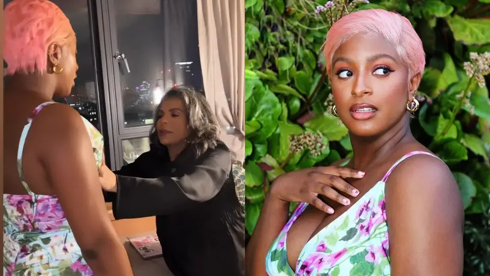 DJ Cuppy chastises her mother Nana Otedola for criticizing her fashion sense.