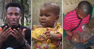 Nigerian Man Who Rescued Abandoned Baby Shows Transformation VIDEO