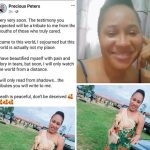 Nigerian woman posts a suicide note on Facebook with the words, 