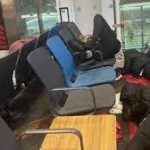 NFF abandons Nigeria’s Falconets at Istanbul airport, team sleeps on bare floor [Photos]