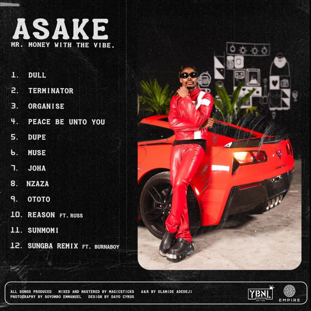 Asake Mr Money With The Vibe (Album) mp3 download