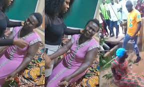 Update: A Widow Who Was Chained And Lashed By Her Community Members Regarding Witchcraft Accusations Has Just Been Admitted To A Hospital Watch A Video Of Her On Sick Bed