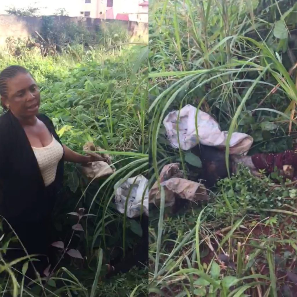 Anambra Woman hits her maid to death and dumps the body in a bush video