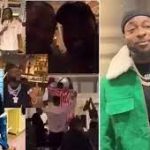 Davido is seen hanging out and having fun with singer Stonebwoy and a football agent in Qatar (Video)