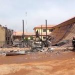  Gangbanger set the INEC office in Imo state on fire