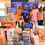 Singer Tiwa Savage Pays unexpected tour To The 1sth Winner Of The Tecno Blue Santa Promo