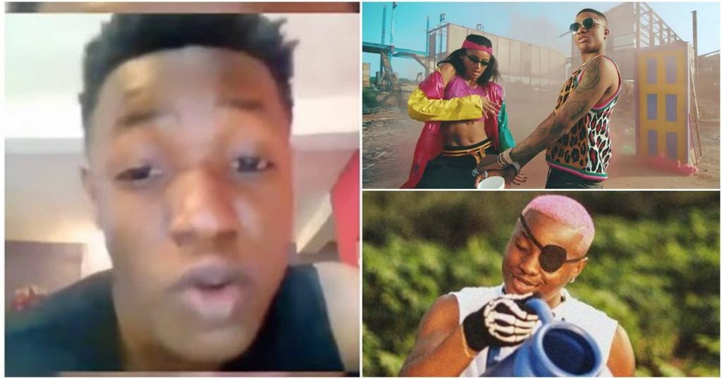 Before fame and eye patch: A throwback video of Ruger freestyling Wizkid's popular song 