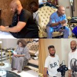 Actress, Judy Austin shares moments with Pete Edochie, husband on movie set, Yul reacts