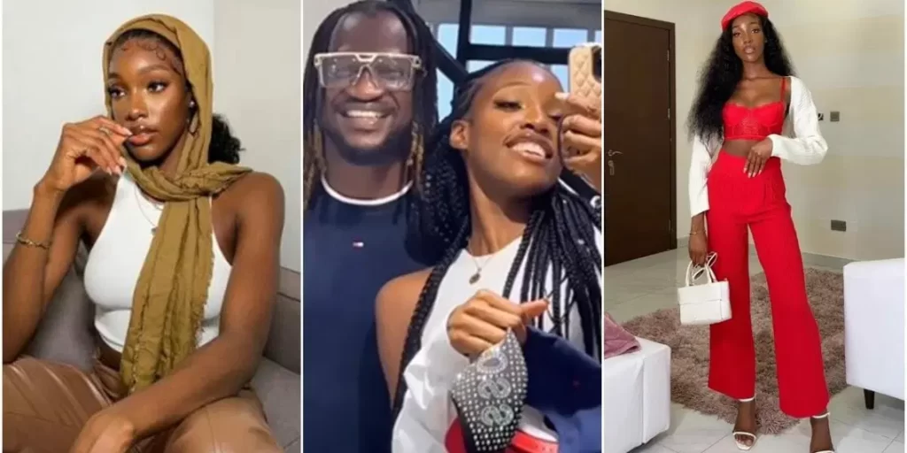 Ivy Ifeoma, Paul Okoye's girlfriend, reacts after being referred as 