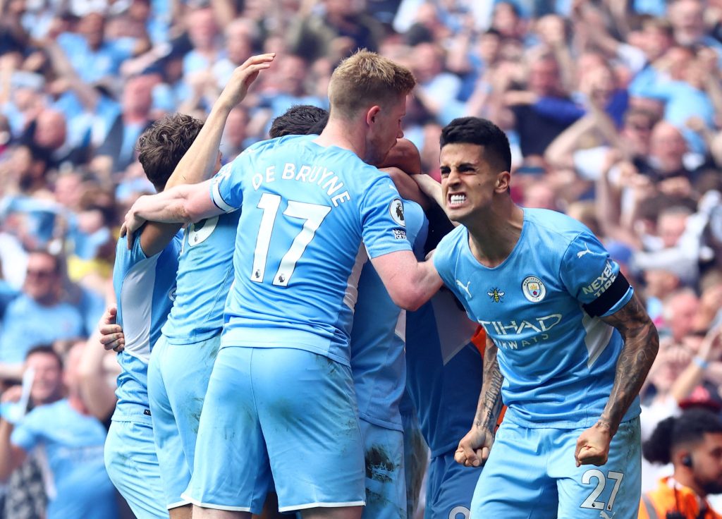 Manchester City rallies from 2-0 down to overcome Tottenham.