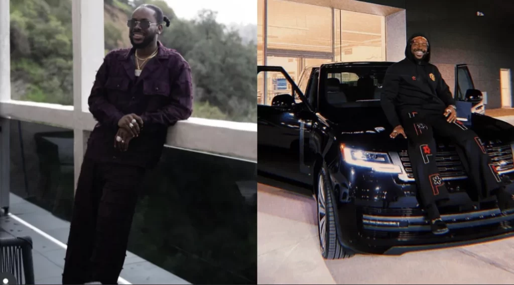 Nigerian Singer, Adekunle Gold acquires a brand new Land Rover