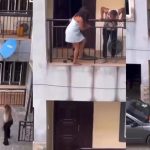 Woman creates a scene after catching her husband with a side chick in their house (Video)