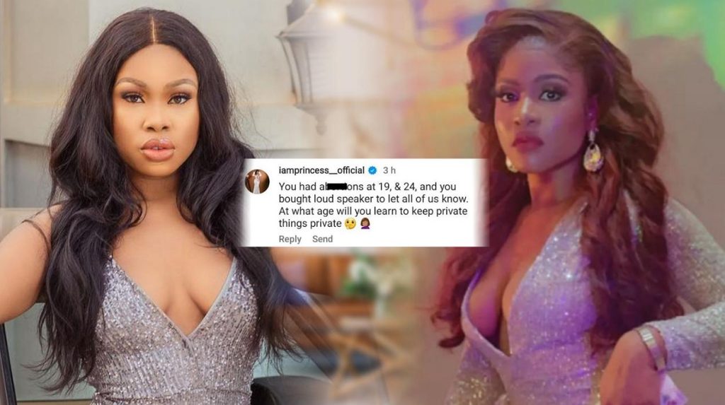 ‘You Bought Loudspeaker To Let Us Know About Your Abortions’ – BBNaija housemate, Princess Slams Phyna