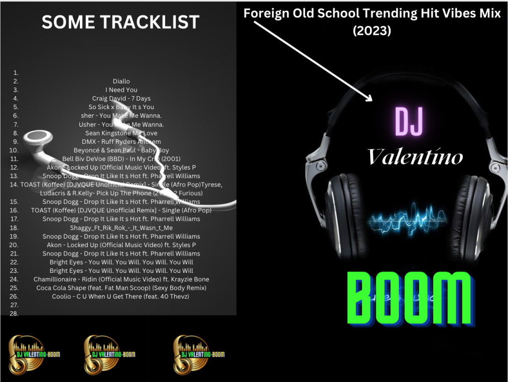 DJ Valentino - Foreign Old School Trending Hit Vibes Mix (2023)