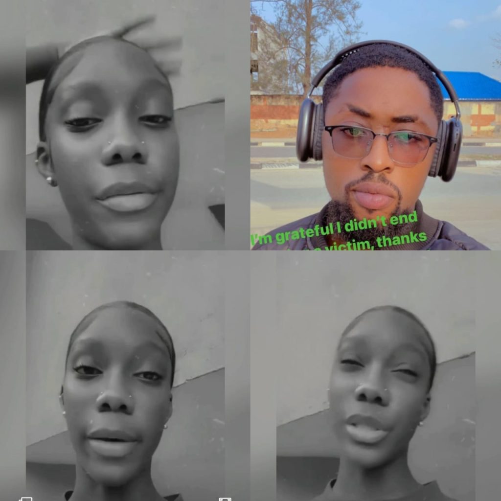 Nigerian lady apologizes to her male friend after threatening to falsely accuse him of rape (Video)