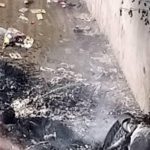 Ibadan - Two suspected motorcycle thieves set ablaze by an angry mob